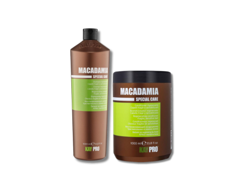 KAYPRO MACADAMIA zestaw | szampon 1000 ml + odżywka 1000 ml