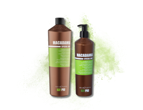 KAYPRO MACADAMIA zestaw | szampon 1000 ml + odżywka 350 ml - 2