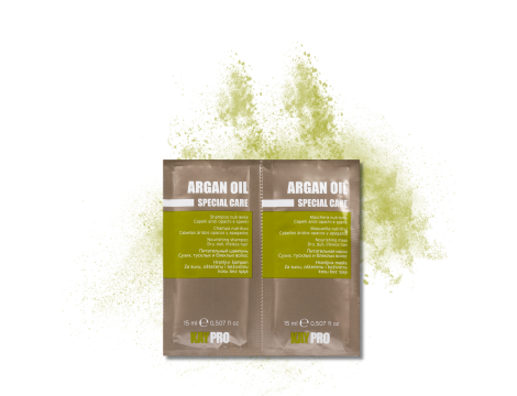 KAYPRO ARGAN OIL zestaw odżywczy z arganem | szampon 15 ml + maska 15 ml - 2