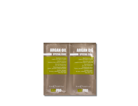 KAYPRO ARGAN OIL zestaw odżywczy z arganem | szampon 15 ml + maska 15 ml