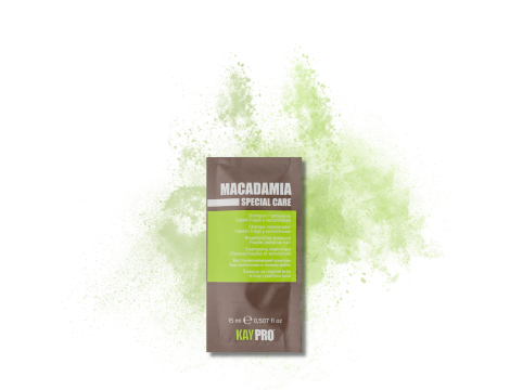 KAYPRO MACADAMIA szampon regenerujący do włosów cienkich 15 ml - 2