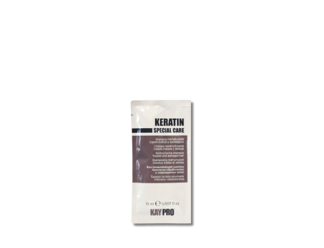 KAYPRO KERATIN szampon regenerujący do włosów z keratyną 15 ml