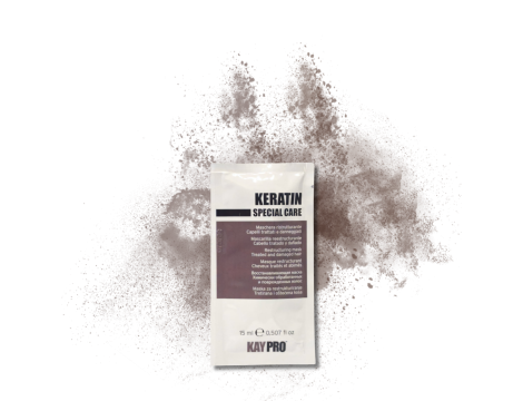 KAYPRO KERATIN maska regenerująca do włosów z keratyną 15 ml - 2