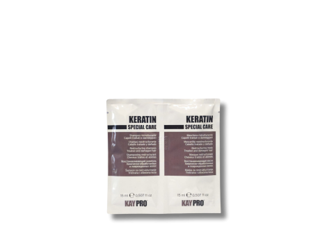 KAYPRO KERATIN zestaw | szampon 15 ml + maska 15 ml