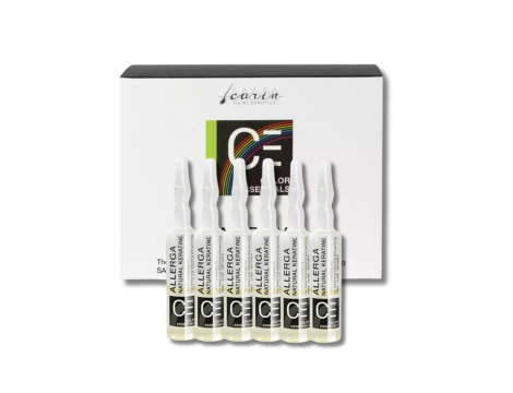 CARIN ALLERGA Natural Keratine ampułki keratynowe do włosów 6 x 7,5 ml - 2