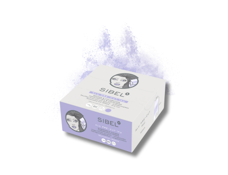 SIBEL ALU PRE-CUT pocięta folia gofrowana do pasemek 300 szt. | Fioletowa - 2