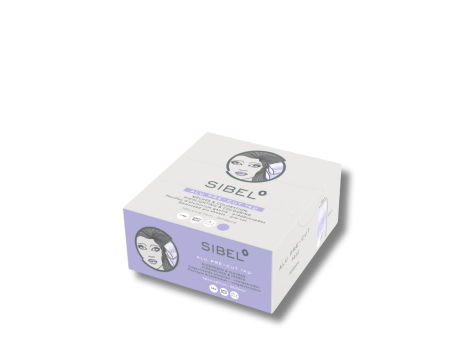 SIBEL ALU PRE-CUT pocięta folia gofrowana do pasemek 300 szt. | Fioletowa