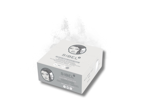 SIBEL ALU PRE-CUT pocięta folia gofrowana do pasemek 300 szt. | Srebrna - 2