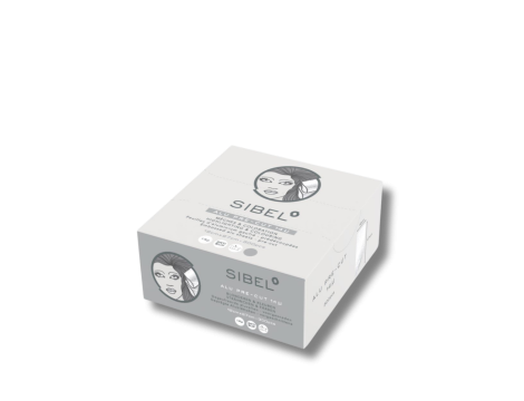 SIBEL ALU PRE-CUT pocięta folia gofrowana do pasemek 300 szt. | Srebrna