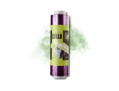 SIBEL CELLO folia fryzjerska do pasemek z perforacją | 30 cm x 500 m - 2