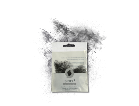 SIBEL siatka cieńka siateczka do koka 2 szt. | Czarna - 2