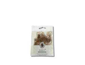 SIBEL siatka cieńka siateczka do koka 2 szt. | Jasnobrązowa