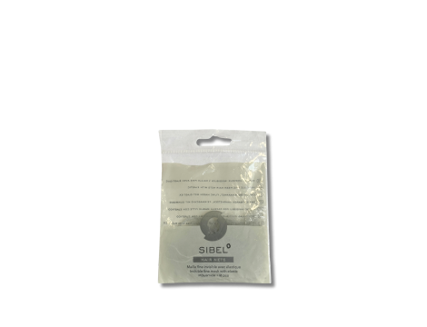 SIBEL siatka cieńka siateczka do koka 2 szt. | Szara