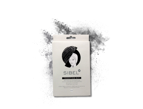 SIBEL FROSTING czepek wiązany z szydełkiem 5 szt. - 2