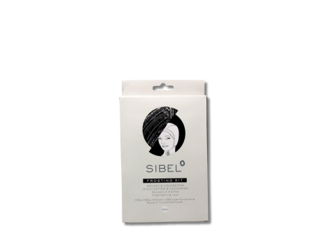 SIBEL FROSTING czepek wiązany z szydełkiem 5 szt.