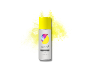 SIBEL HAIR COLOUR SPRAY FLUO lakier fluorescencyjny 125 ml | Żółty - image 2