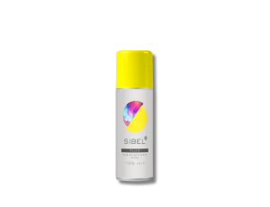 SIBEL HAIR COLOUR SPRAY FLUO lakier fluorescencyjny 125 ml | Żółty