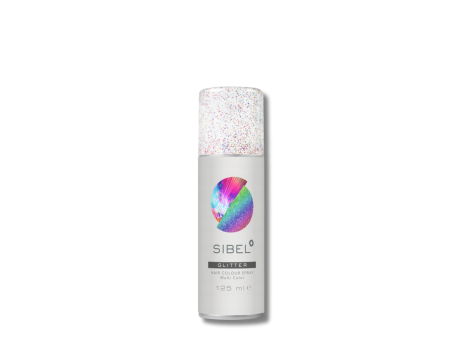 SIBEL HAIR COLOUR SPRAY GLITTER lakier z brokatem 125 ml | Wielokolorowy