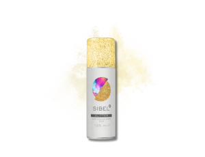 SIBEL HAIR COLOUR SPRAY GLITTER lakier z brokatem 125 ml | Złoty - image 2