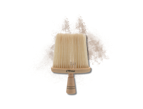 SIBEL karkówka płaska szczotka drewniana z sztywnym włosiem syntetycznym - 2