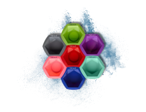 SIBEL MIX&MATCH zestaw misek miseczek do farbowania 7 kolorów - image 2