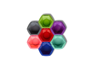 SIBEL MIX&MATCH zestaw misek miseczek do farbowania 7 kolorów