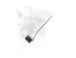 SIBEL pędzel pędzelek do farbowania włosów długi | Mleczny - image 2