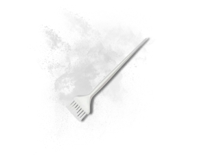 SIBEL PRECISION pędzel pędzelek do farbowania biały |wąski L - image 2