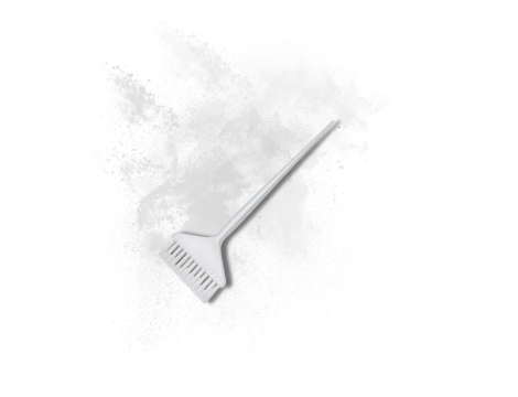 SIBEL PRECISION pędzel pędzelek do farbowania biały |szeroki XXL - 2