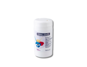 SIBEL TURBO TOUCH chusteczki do zmywania - pudełko z dozownikiem 100 szt.