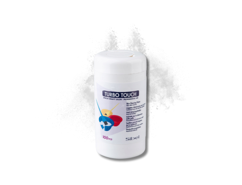 SIBEL TURBO TOUCH chusteczki do zmywania - pudełko z dozownikiem 100 szt. - 2