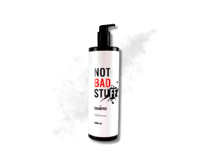 NOT BAD STUFF BARBER łagodny szampon do włosów z węglem aktywnym 1000 ml - image 2