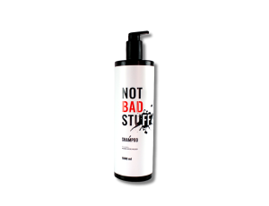 NOT BAD STUFF BARBER łagodny szampon do włosów z węglem aktywnym 1000 ml