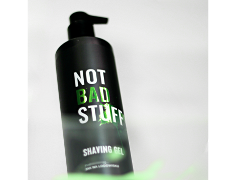 NOT BAD STUFF BARBER Shaving Gel żel do golenia o zapachu kolońskim 500 ml - 3
