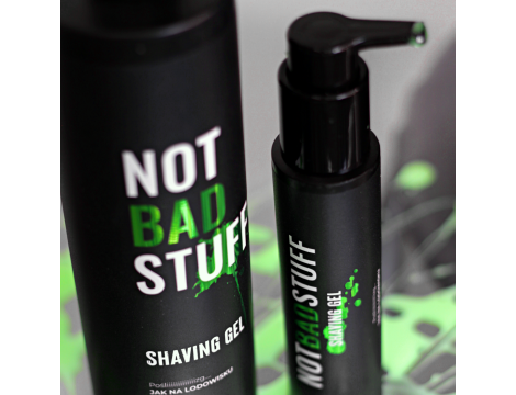 NOT BAD STUFF BARBER Shaving Gel żel do golenia o zapachu kolońskim 500 ml - 4