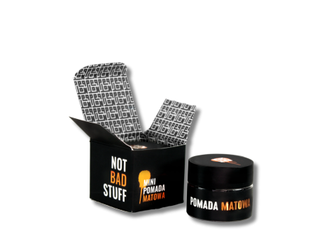 NOT BAD STUFF BARBER Matt Pomade pomada matowa o zapachu winogron 200 ml - 3