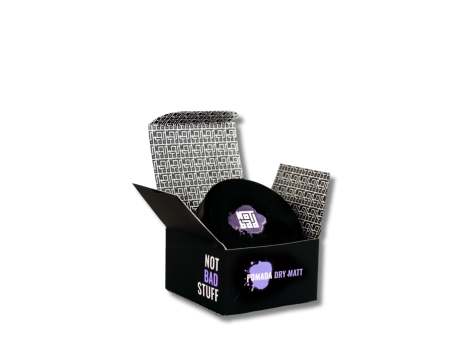 NOT BAD STUFF BARBER Dry Matt pomada matowa o zapachu owoców leśnych 200 ml