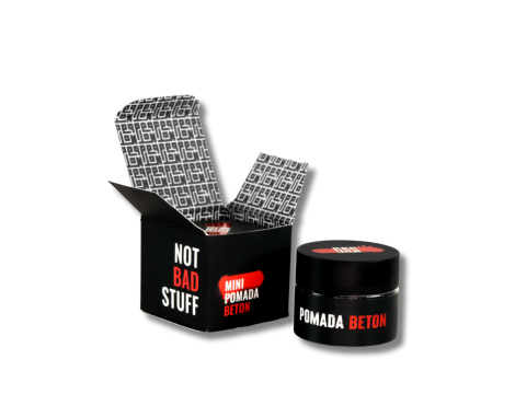 NOT BAD STUFF BARBER Beton pomada matowa o zapachu czekolady 200 ml - 3