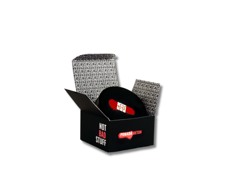 NOT BAD STUFF BARBER Beton pomada matowa o zapachu czekolady 200 ml