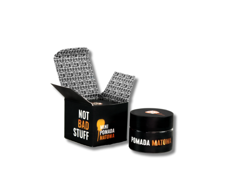 NOT BAD STUFF REGULAR Matt Pomade pomada matowa o zapachu winogron 100 ml - 3