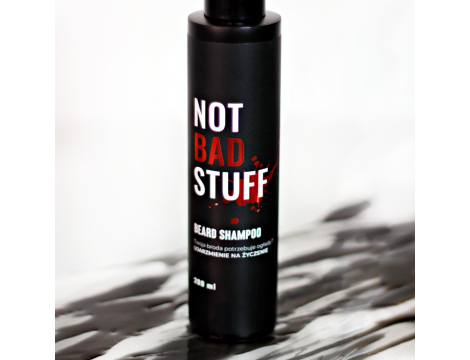 NOT BAD STUFF REGULAR Beard Shampoo szampon wygładzający do brody 200 ml - 3