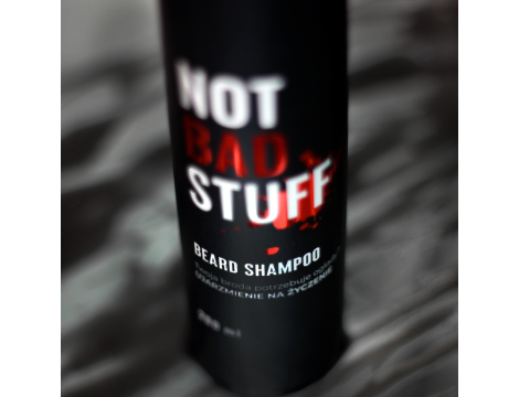 NOT BAD STUFF REGULAR Beard Shampoo szampon wygładzający do brody 200 ml - 4