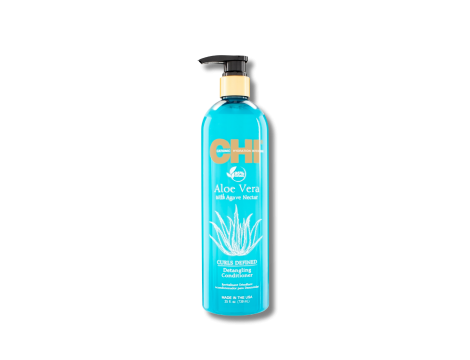CHI ALOE VERA Curls odżywka podkreślająca skręt z aloesem i agawą 739 ml