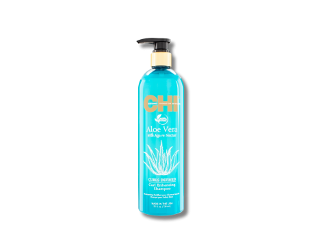 CHI ALOE VERA Curls szampon do włosów kręconych z aloesem i agawą 739 ml