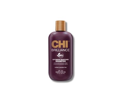CHI BRILLIANCE Moisture Shampoo szampon nawilżający z oliwą z oliwek 355 ml