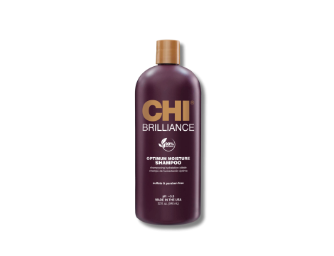 CHI BRILLIANCE Moisture Shampoo szampon nawilżający z oliwą z oliwek 946 ml