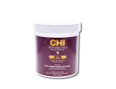 CHI BRILLIANCE Silk Conditioning Relaxer system prostujący włosy 908 g