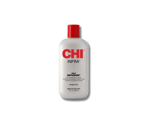 CHI INFRA Silk Infusion kuracja regenerująca bez spłukiwania jedwab 355 ml
