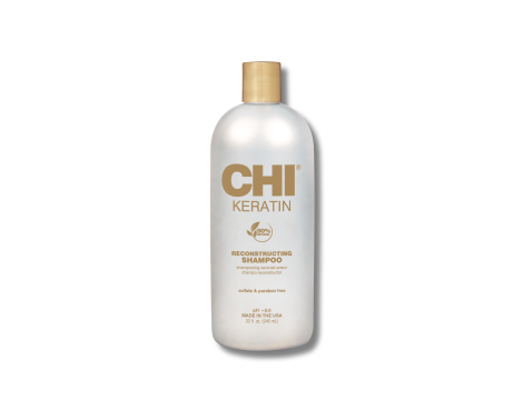 CHI KERATIN Shampoo szampon odbudowujący do włosów z keratyną 946 ml