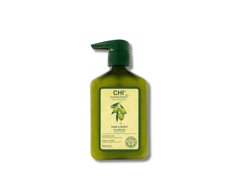 CHI NATURALS OLIVE OIL Hair & Body Conditioner odżywka i żel 2w1 340 ml